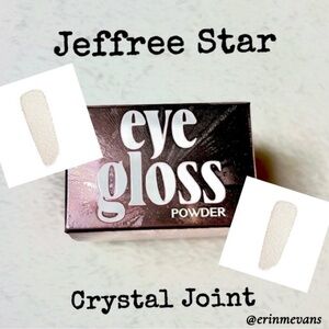 Jeffree Star Crystal Joint Eye Gloss Powder Full Size New Sale